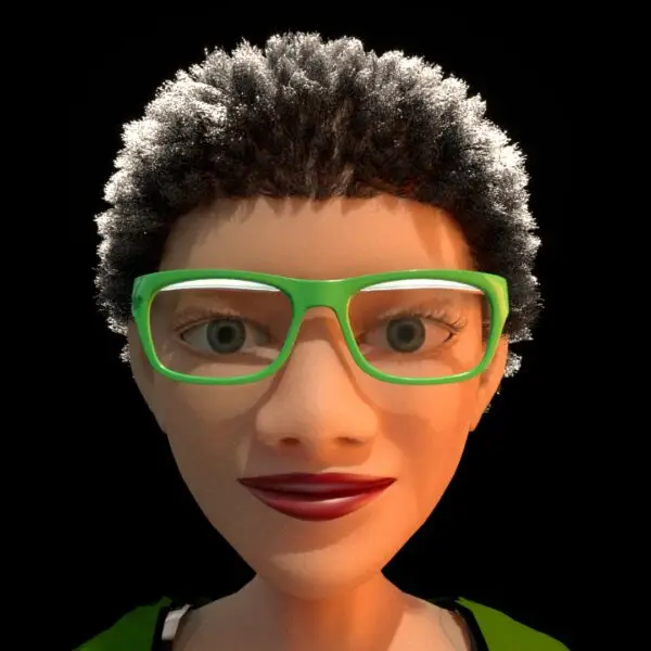 FEMALE 3D MASCOT